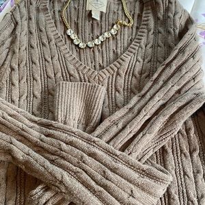 V-neck Sweater. NWOT